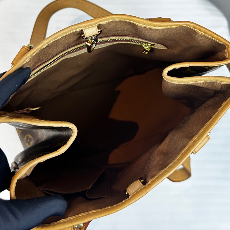 路易威登/Louis Vuitton Batignolles Vertical 老花單肩直式托特包31x15x30cm-7