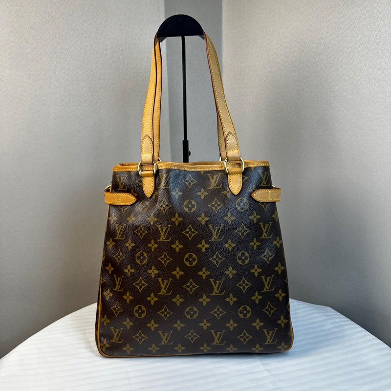 路易威登/Louis Vuitton Batignolles Vertical 老花單肩直式托特包31x15x30cm-10