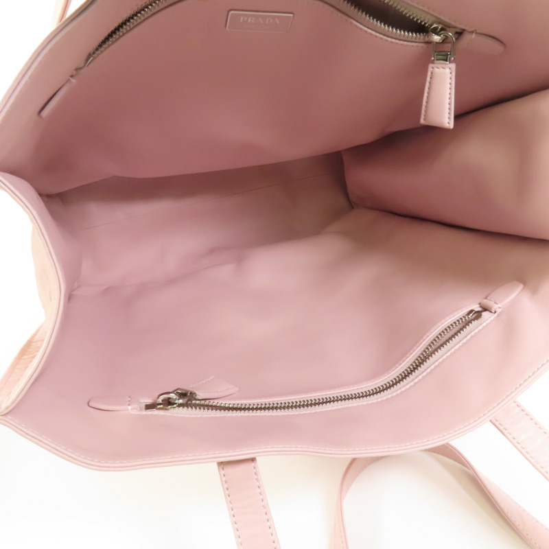 PRADA 牛皮皮革Nappa Antique肩背袋-6