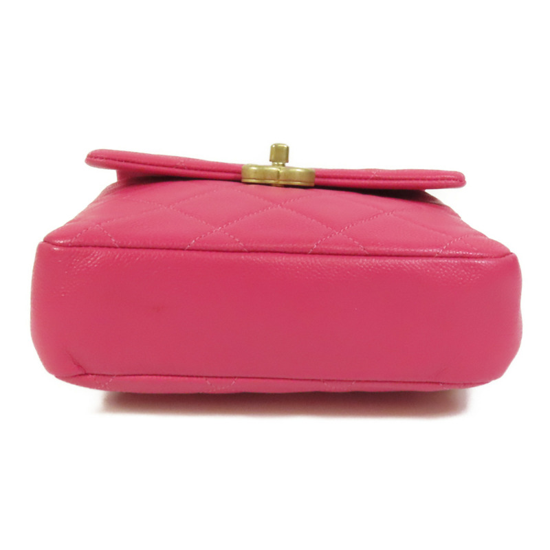 CHANEL 牛皮皮革Melody Backpack金扣背包-3