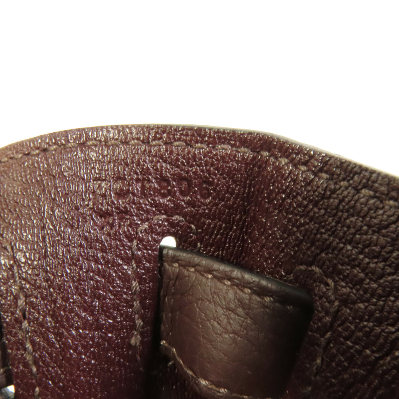 HERMES Togo皮革Kelly 28金扣手挽肩背兩用袋Rouge Sellier-11