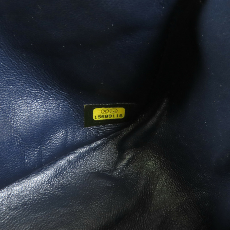 CHANEL 牛皮皮革2.55 Medium鏈帶肩背袋-7