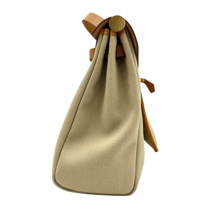 【美收精品】HERMES 茶色Herbag U刻 C-36【隔月月中將轉賣至日本 上架期限30天】-2