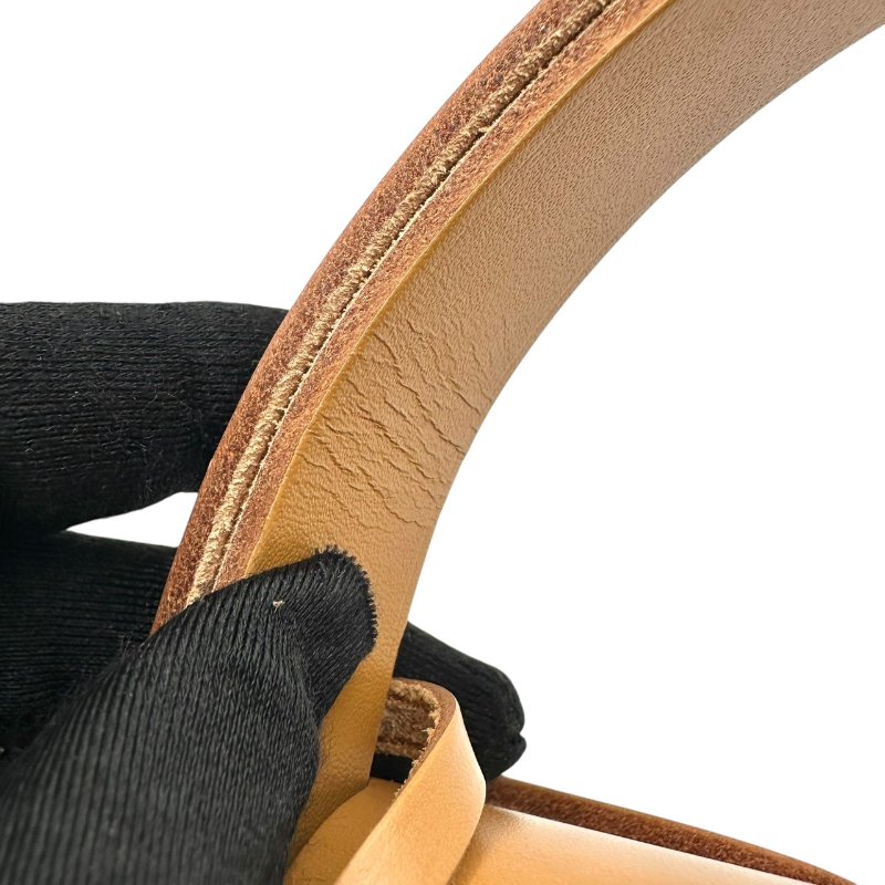 【美收精品】HERMES 茶色Herbag U刻 C-36【隔月月中將轉賣至日本 上架期限30天】-5