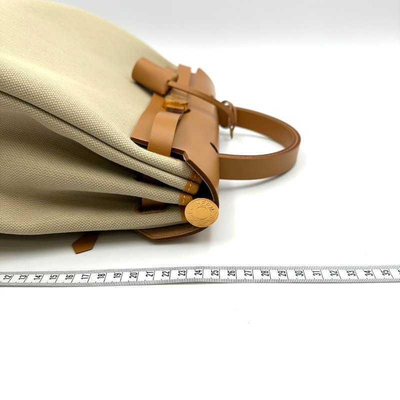 【美收精品】HERMES 茶色Herbag U刻 C-36【隔月月中將轉賣至日本 上架期限30天】-19