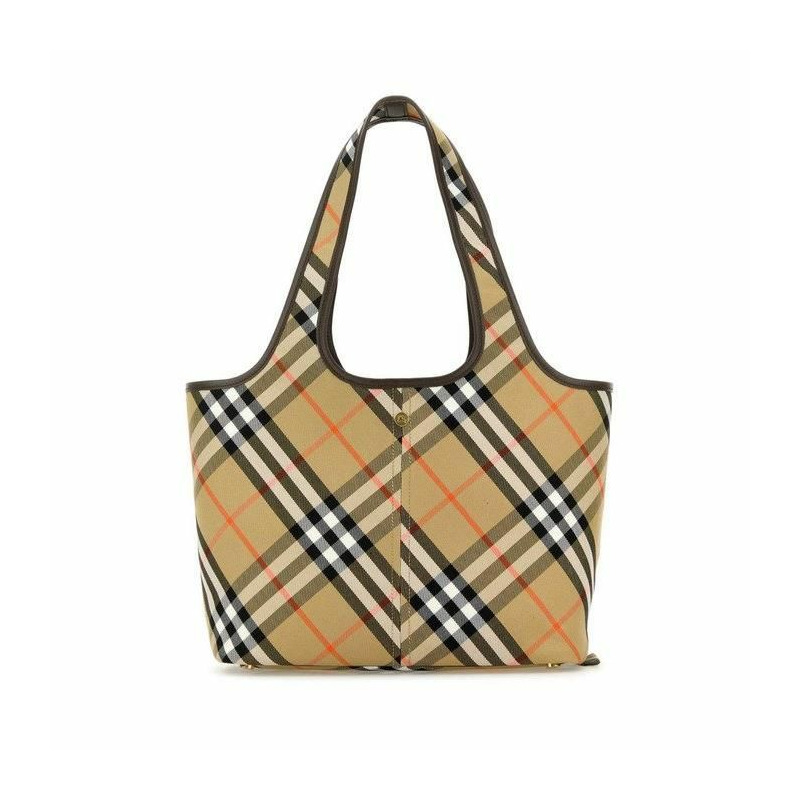 BURBERRY 中格紋手提包 8093976-0