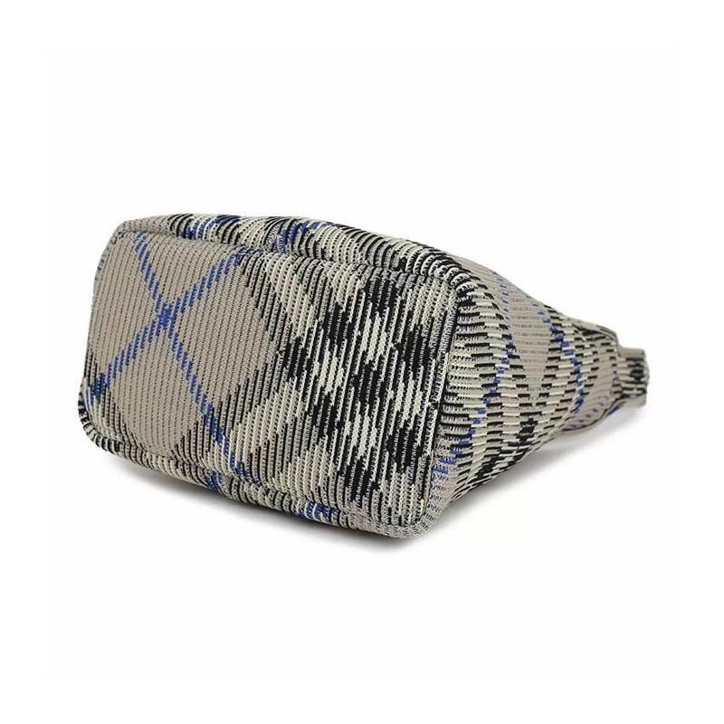 BURBERRY 小格紋針織單肩包 8104389-7