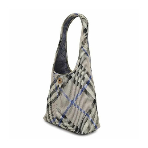 BURBERRY 小格紋針織單肩包 8104389