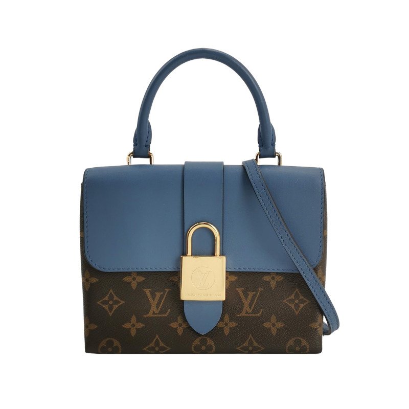 Louis Vuitton(LV)LockyBB牛皮老花鎖頭包斜挎包單肩包-0