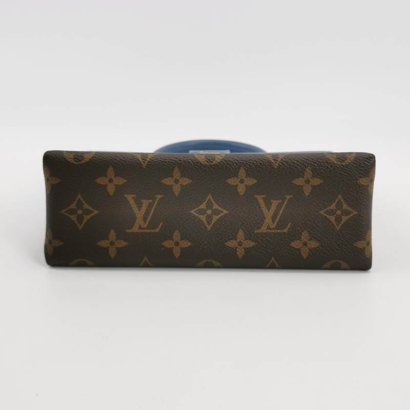Louis Vuitton(LV)LockyBB牛皮老花鎖頭包斜挎包單肩包-5