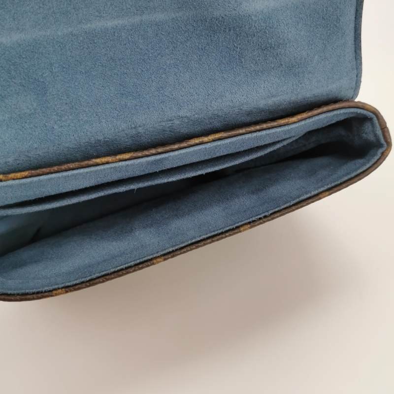 Louis Vuitton(LV)LockyBB牛皮老花鎖頭包斜挎包單肩包-6