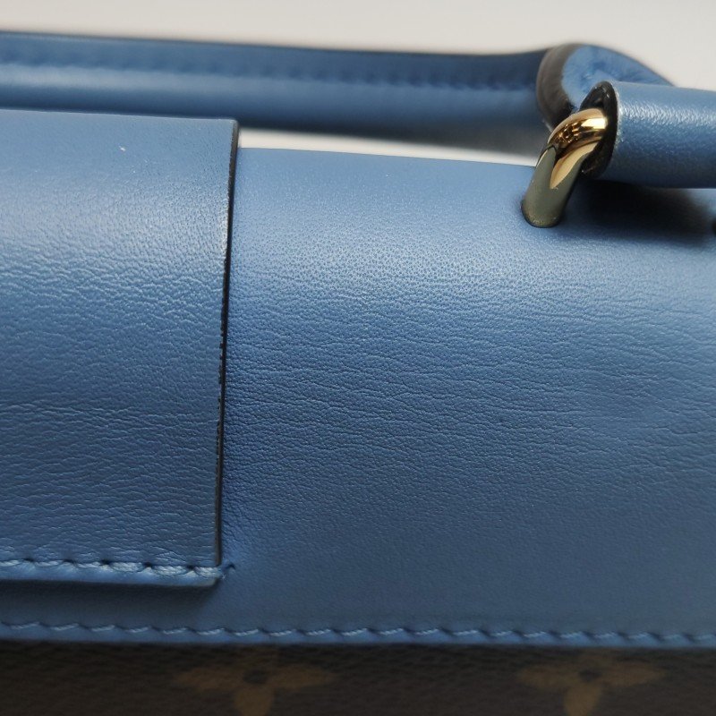 Louis Vuitton(LV)LockyBB牛皮老花鎖頭包斜挎包單肩包-17