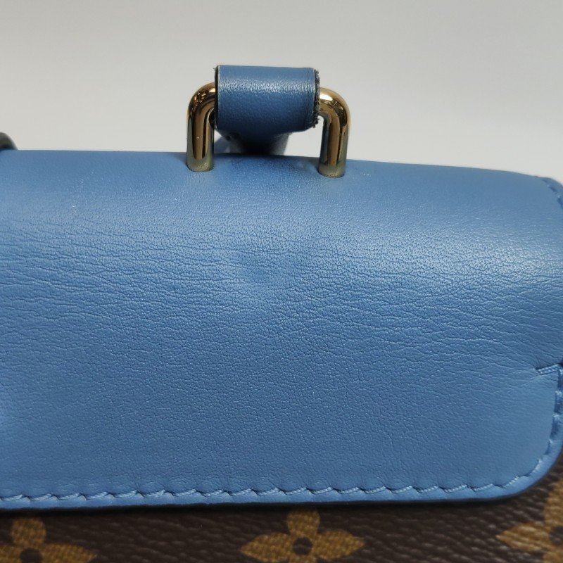 Louis Vuitton(LV)LockyBB牛皮老花鎖頭包斜挎包單肩包-21