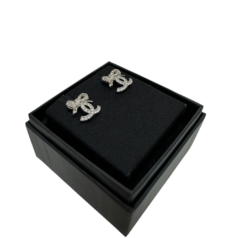 Chanel CC 水晶耳環-2