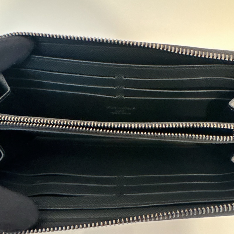 LV M11611 晶片款 黑老花Eclipse拉鍊長夾-11