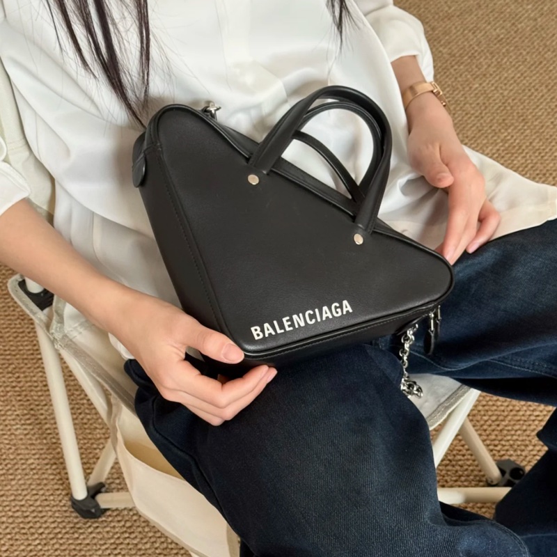 🌷Balenciaga 巴黎世家三角手提包協背包｜經典花紋✦fufu style 精品✦ 氣質款｜-2