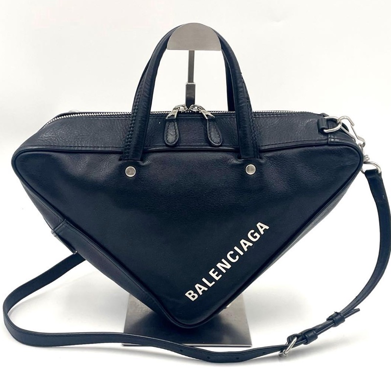 🌷Balenciaga 巴黎世家三角手提包協背包｜經典花紋✦fufu style 精品✦ 氣質款｜-8