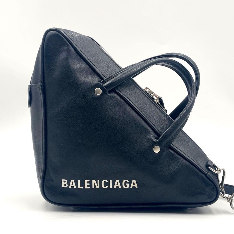 🌷Balenciaga 巴黎世家三角手提包協背包｜經典花紋✦fufu style 精品✦ 氣質款｜-10