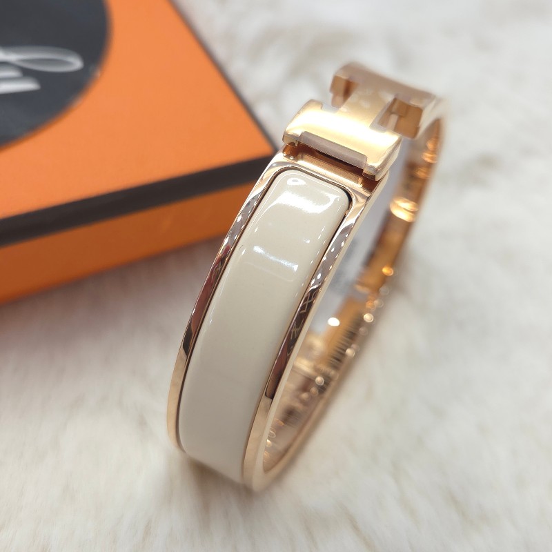 Hermès  Clic H 琺瑯手環 PM-3