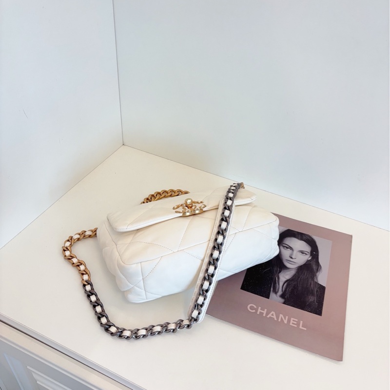 【98新🆕】Chanel 白金19bag 小號 手提單肩包-5
