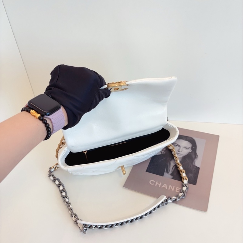 【98新🆕】Chanel 白金19bag 小號 手提單肩包-6