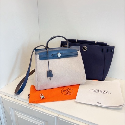 【97新🆕】Hermes vintage herbag31 單肩款 手提包