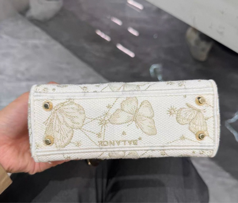 Dior Lady Dior刺繡蝴蝶包-1