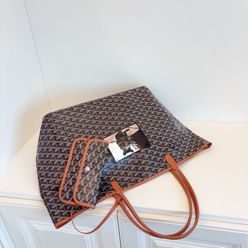 【98新🆕】Goyard SaintLouis老花子母購物袋大號托特包-4