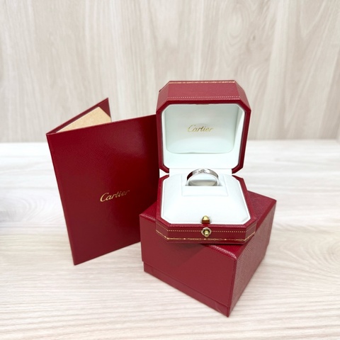 Cartier鉑金PT950 C de系列戒指CRB4098161