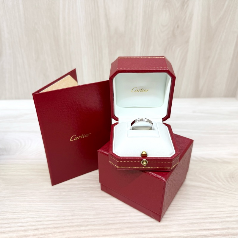 Cartier鉑金PT950 C de系列戒指CRB4098161-0