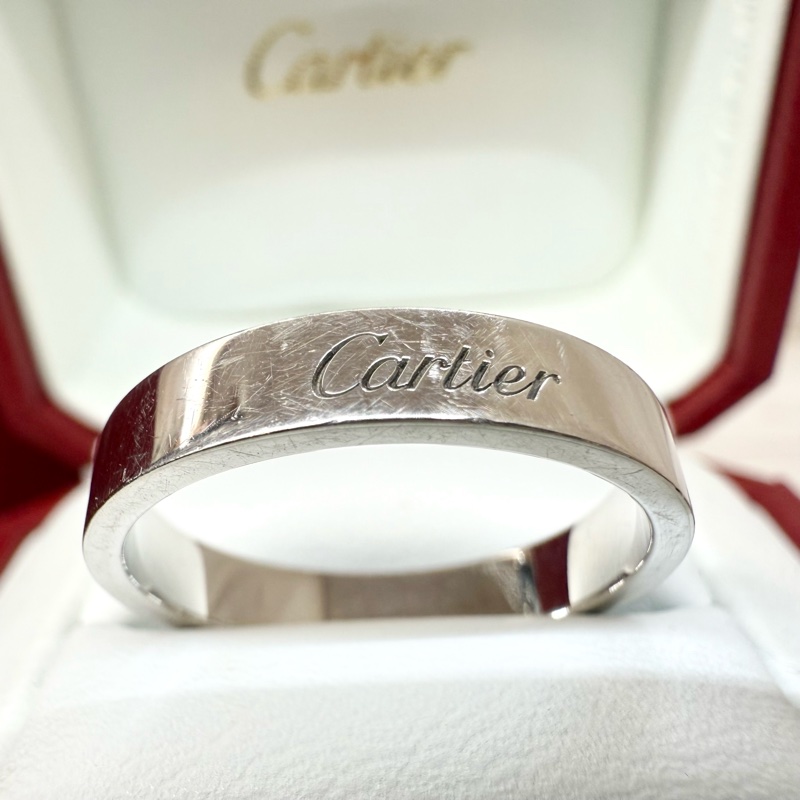 Cartier鉑金PT950 C de系列戒指CRB4098161-6