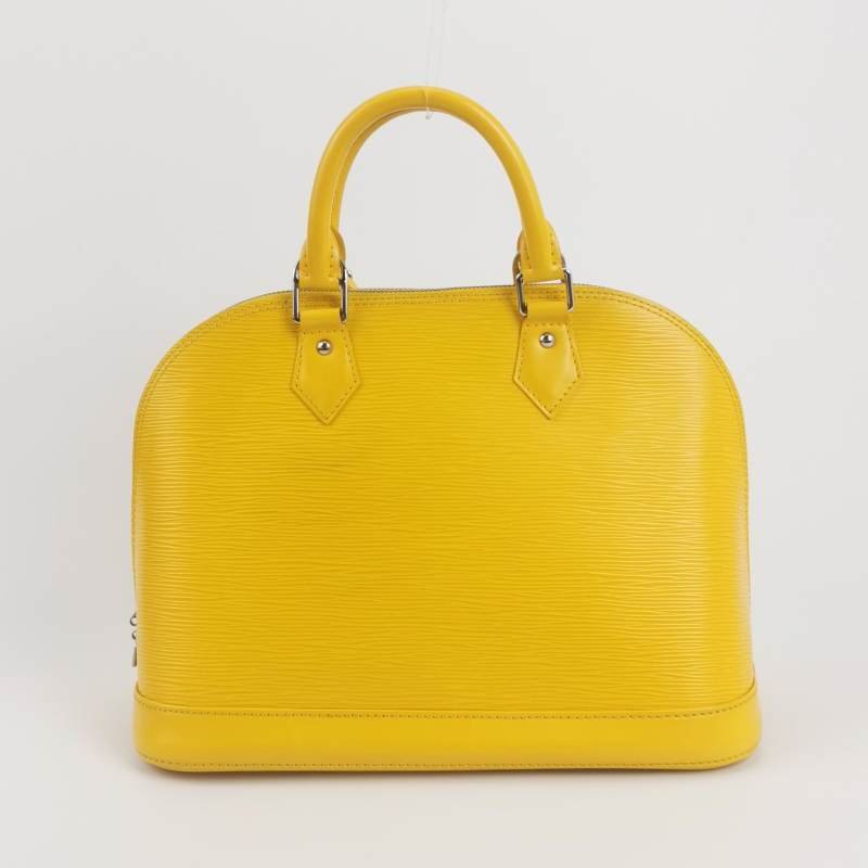 Louis Vuitton(LV)Alma小號牛皮水波紋貝殼包斜挎包-4