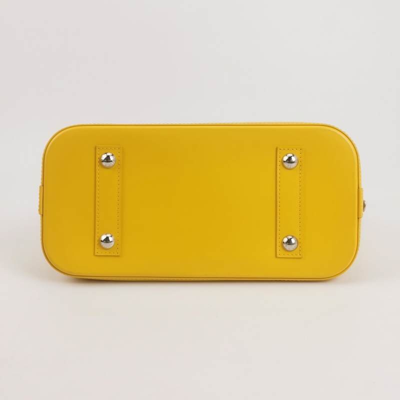 Louis Vuitton(LV)Alma小號牛皮水波紋貝殼包斜挎包-5