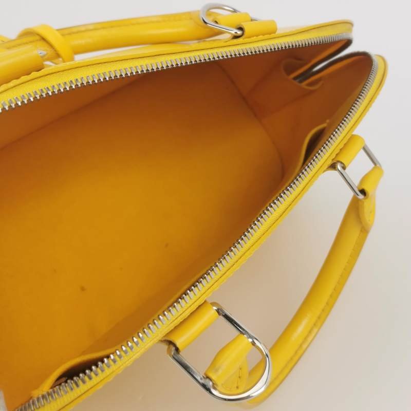 Louis Vuitton(LV)Alma小號牛皮水波紋貝殼包斜挎包-6