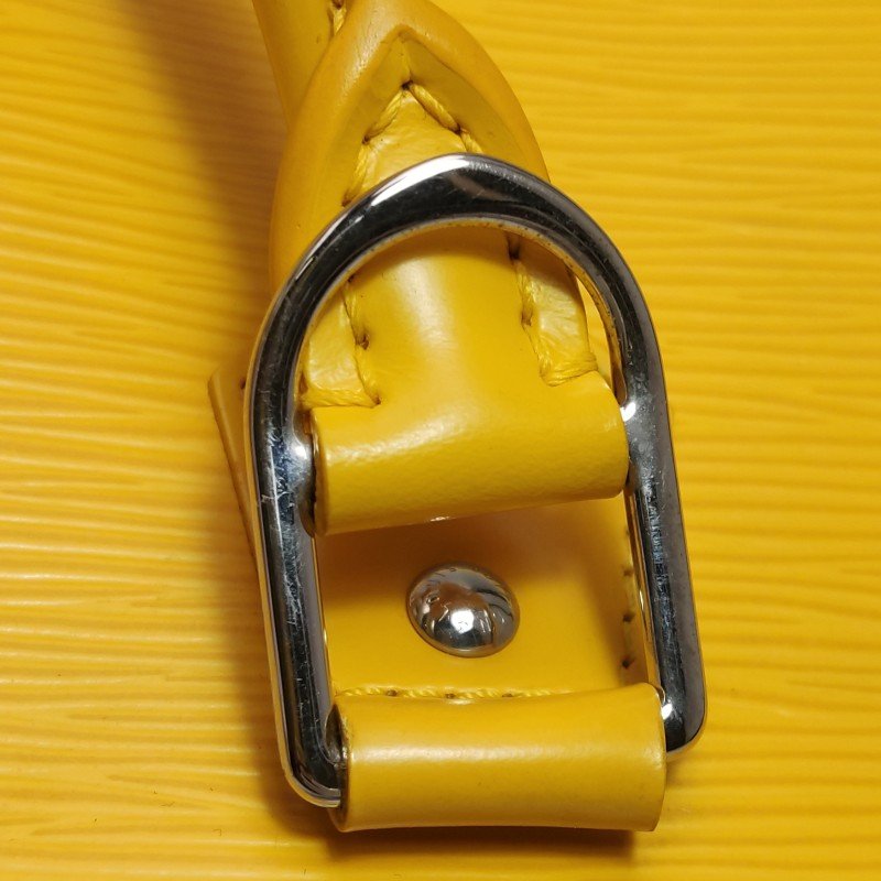 Louis Vuitton(LV)Alma小號牛皮水波紋貝殼包斜挎包-10