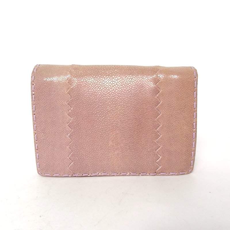 BOTTEGA VENETA 拼色魚皮無手拿包肩背包-2