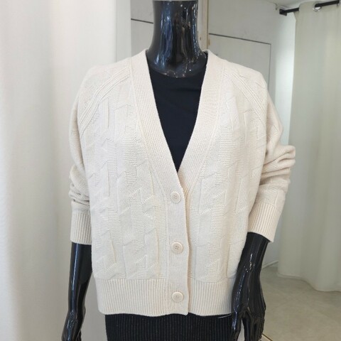 Hermès 針織開襟衫 38