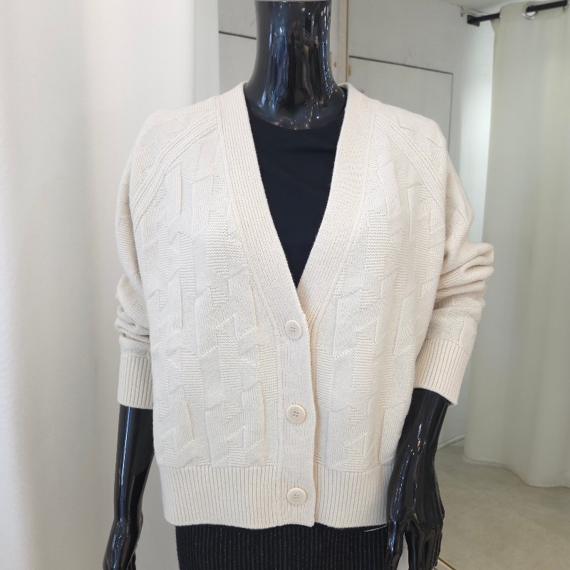 Hermès 針織開襟衫 38-0