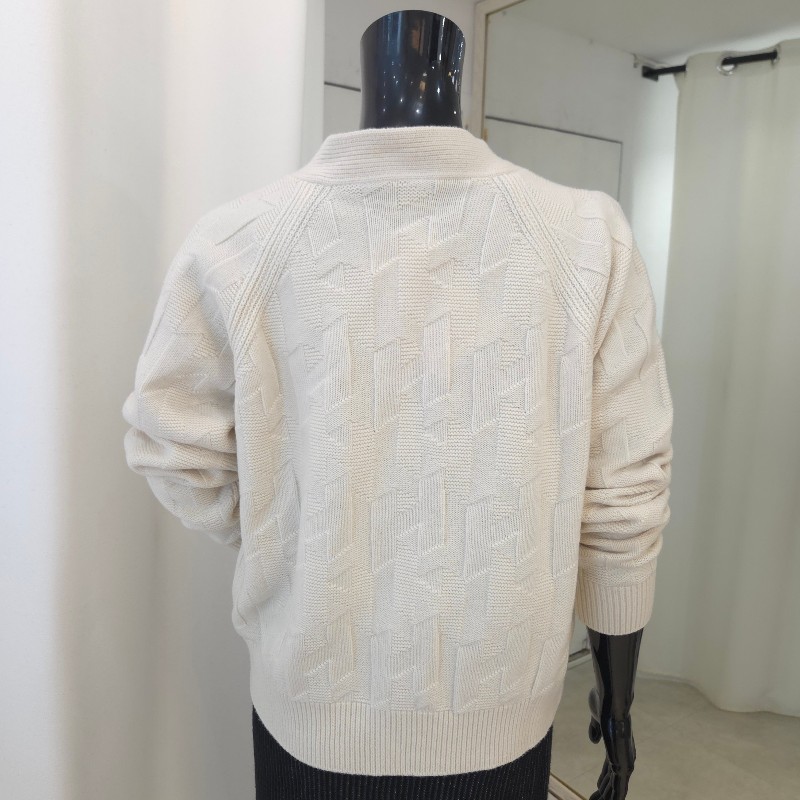 Hermès 針織開襟衫 38-1