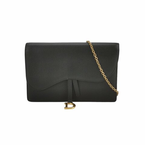 Dior Saddle馬鞍包大號牛皮純色馬鞍造型斜挎包