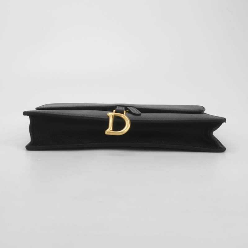 Dior Saddle馬鞍包大號牛皮純色馬鞍造型斜挎包-5