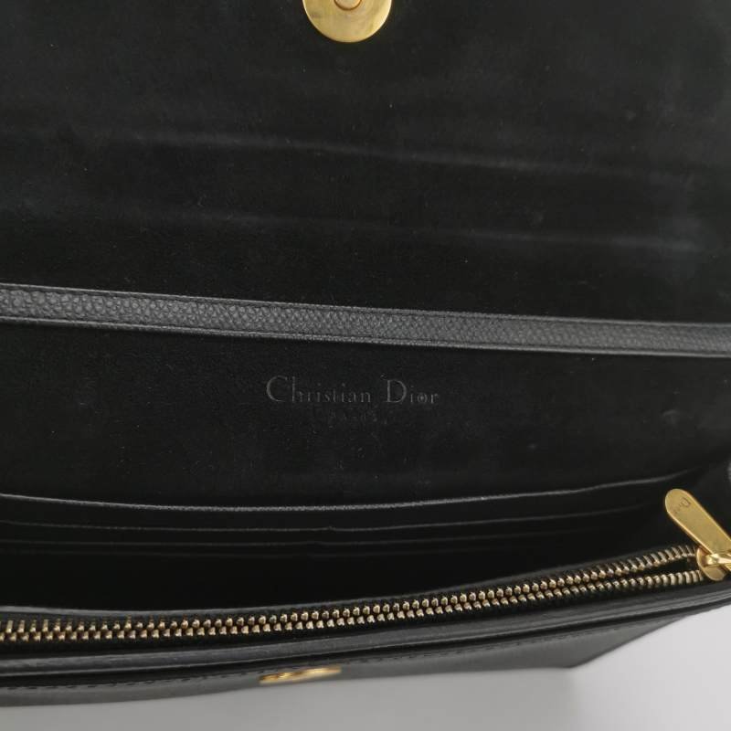 Dior Saddle馬鞍包大號牛皮純色馬鞍造型斜挎包-7