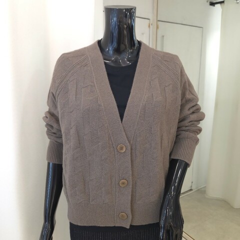 Hermès 針織開襟衫 40