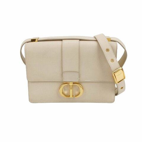 Dior 30 Montaigne 蒙田包小號牛皮純色CD標誌斜挎包
