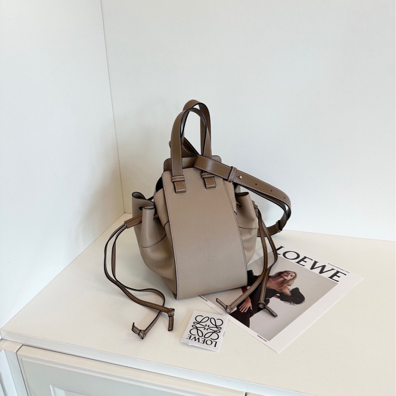【98新🆕】Loewe Hammock吊床包小號 手提單肩包斜挎包-3