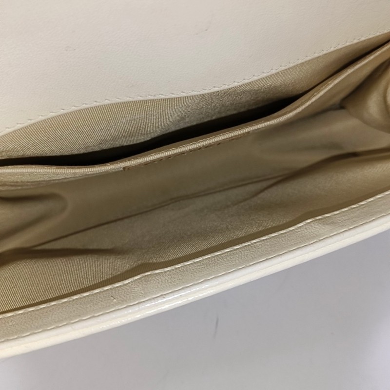 CHANEL leboy中號25cm白金宮廷款限定鏈條包-5