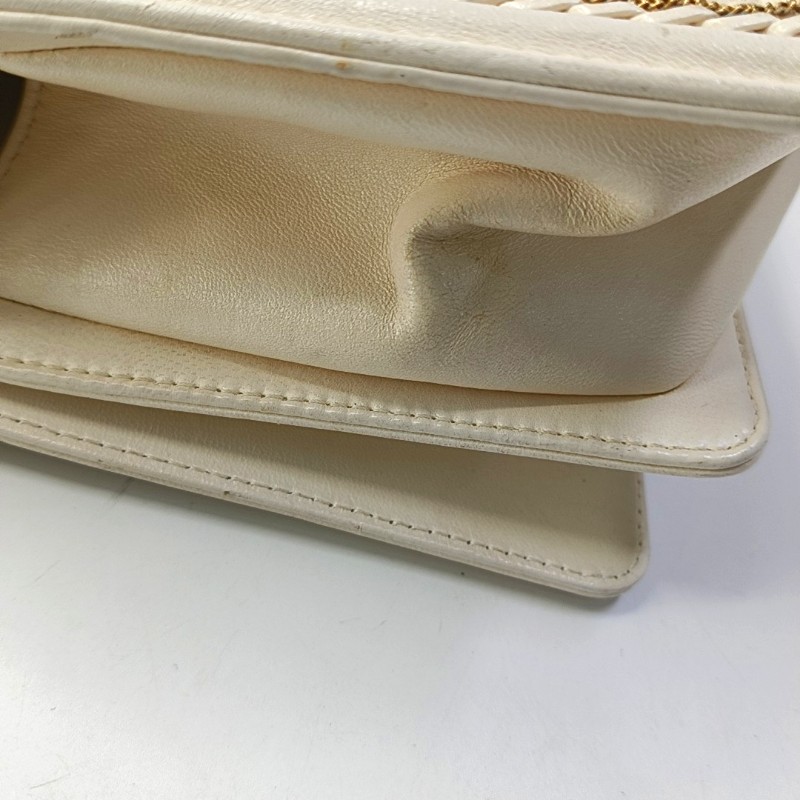 CHANEL leboy中號25cm白金宮廷款限定鏈條包-11