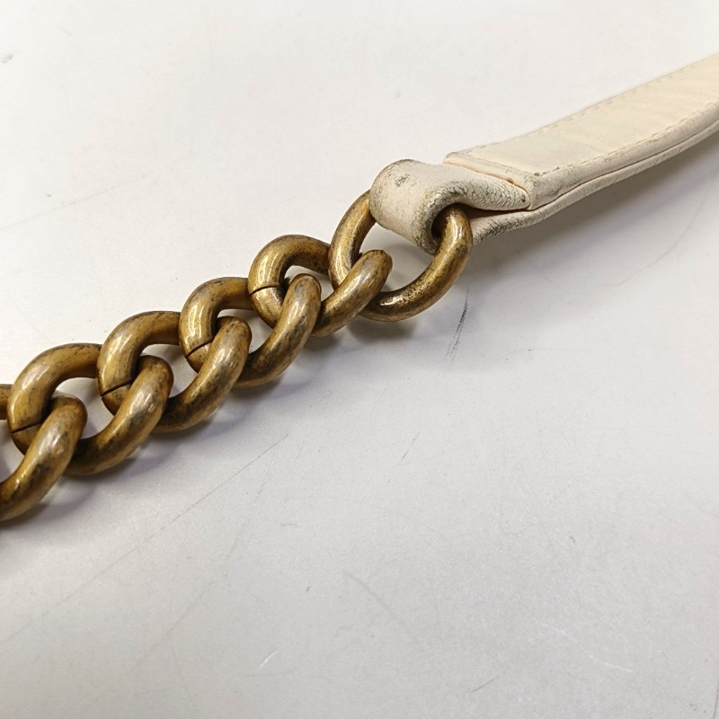 CHANEL leboy中號25cm白金宮廷款限定鏈條包-20