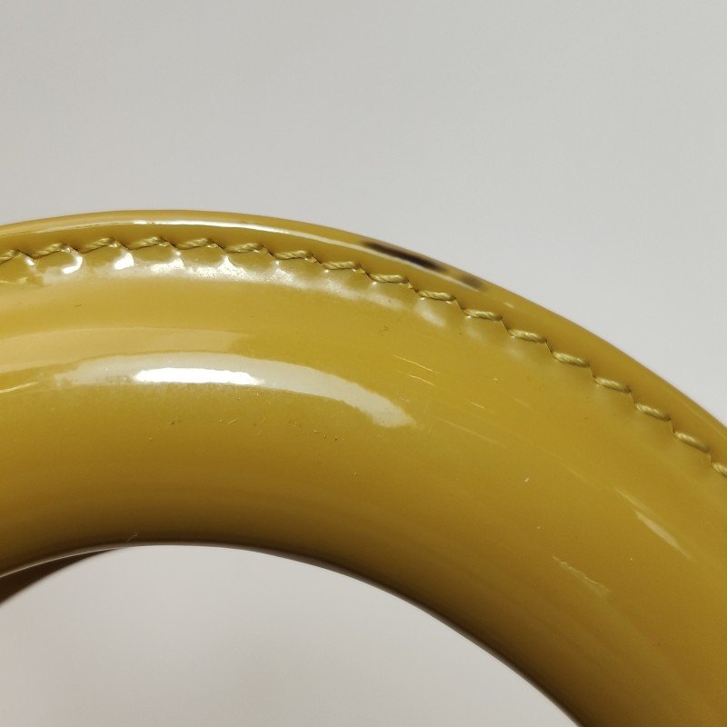 Dior Lady Dior 戴妃包迷你漆皮純色藤格紋字母Logo吊飾斜挎包單肩包-16