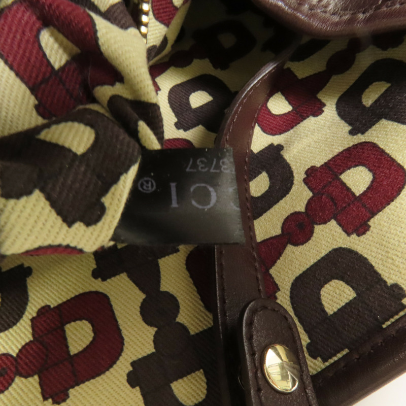 GUCCI 牛皮皮革Pelham金扣肩背袋-9